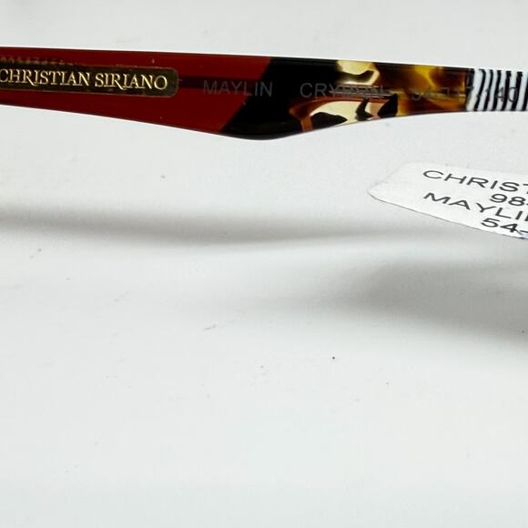 Christian Siriano Eyeglass Frames Maylin CRYBRN 54[]17-140 H19652 - Picture 8 of 9